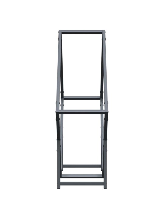 Polttopuut antrasiitti 80x25x80 cm kylmävalssattu teräs