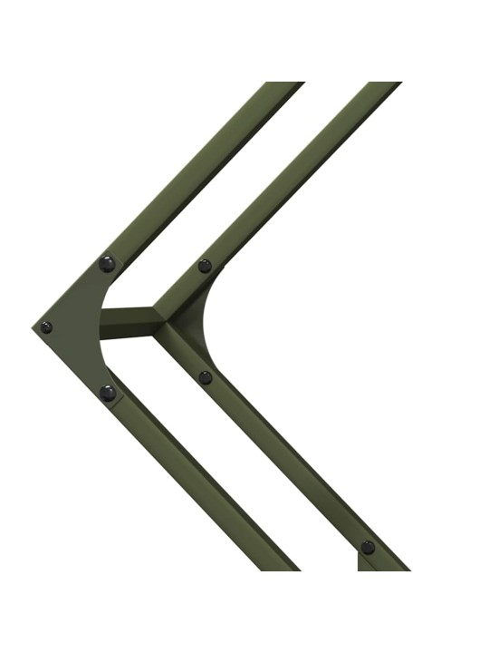 Polttopuuteline 80x25x80 cm kylmävalssattua terästä