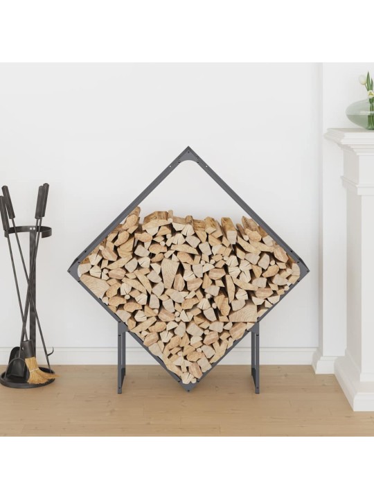 Polttopuut antrasiitti 100x25x100 cm kylmävalssattu teräs