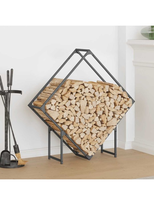 Polttopuut antrasiitti 100x25x100 cm kylmävalssattu teräs