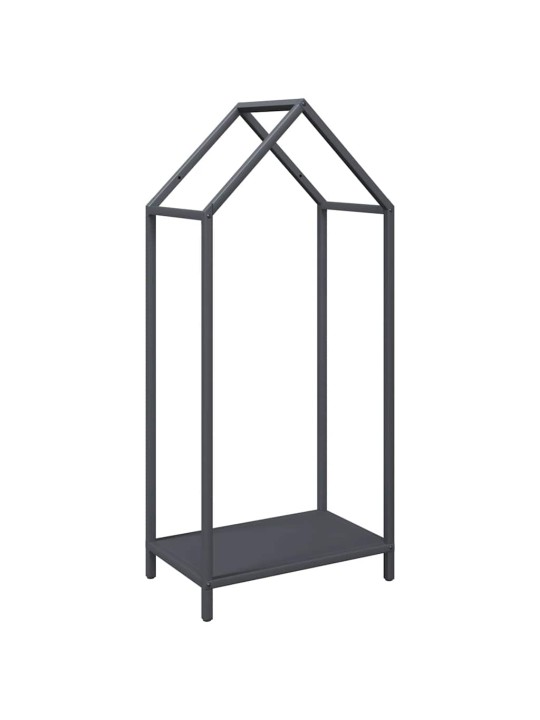 Polttopuut antrasiitti 40x25x90 cm kylmävalssattua terästä