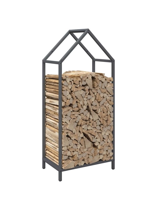Polttopuut antrasiitti 40x25x90 cm kylmävalssattua terästä