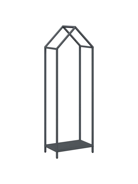 Polttopuut antrasiitti 40x25x120 cm kylmävalssattu teräs