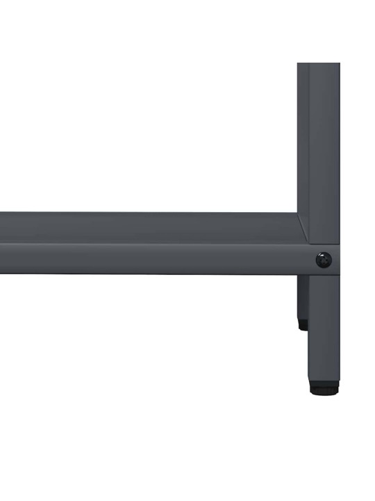 Polttopuut antrasiitti 60x25x60 cm kylmävalssattu teräs