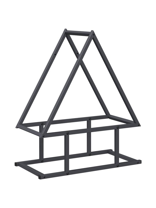 Polttopuut antrasiitti 50x25x60 cm kylmävalssattu teräs