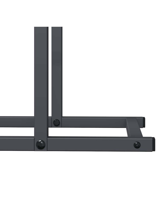 Polttopuut antrasiitti 50x25x60 cm kylmävalssattu teräs