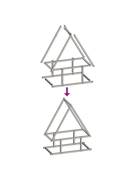Polttopuut antrasiitti 50x25x60 cm kylmävalssattu teräs