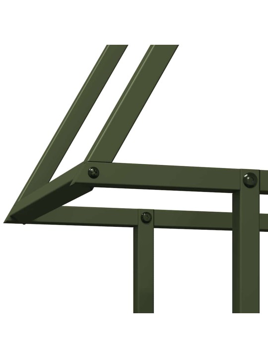 Polttopuuteline 50x25x60 cm kylmävalssattua terästä