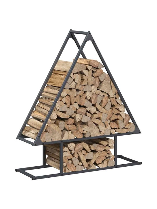 Polttopuut antrasiitti 80x25x90 cm kylmävalssattu teräs