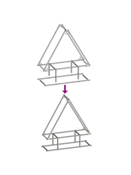 Polttopuut antrasiitti 80x25x90 cm kylmävalssattu teräs