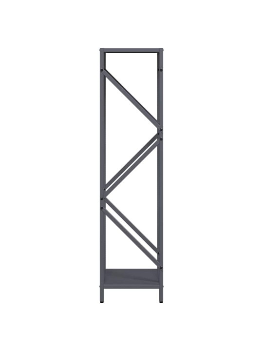 Polttopuut antrasiitti 34x25x100 cm kylmävalssattu teräs