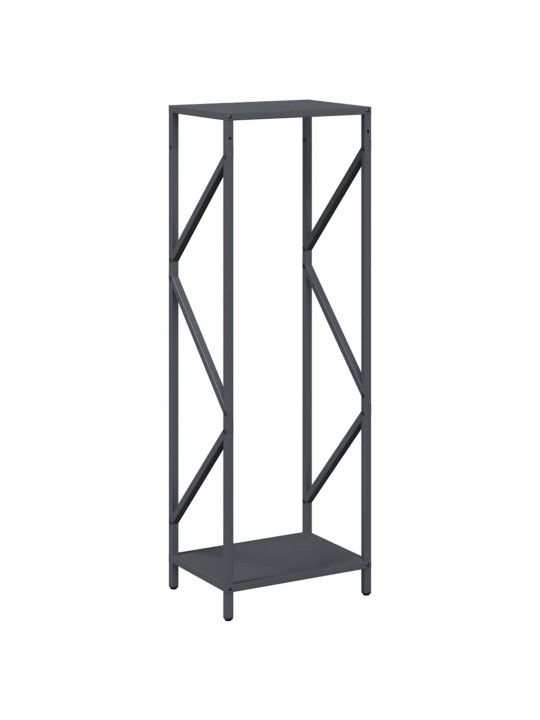 Polttopuut antrasiitti 34x25x100 cm kylmävalssattu teräs