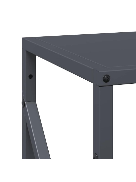 Polttopuut antrasiitti 34x25x100 cm kylmävalssattu teräs