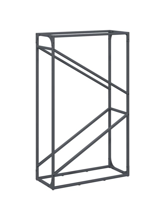 Polttopuut antrasiitti 60x25x100 cm kylmävalssattu teräs