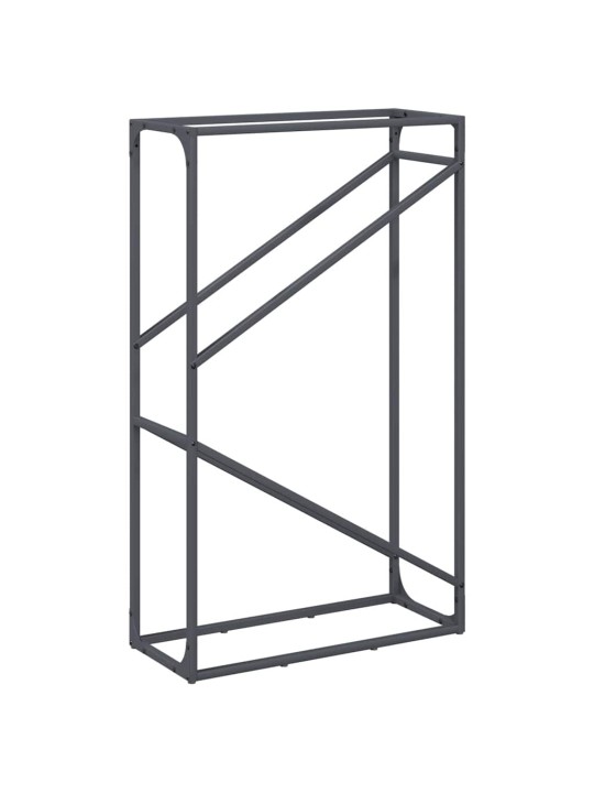 Polttopuut antrasiitti 60x25x100 cm kylmävalssattu teräs