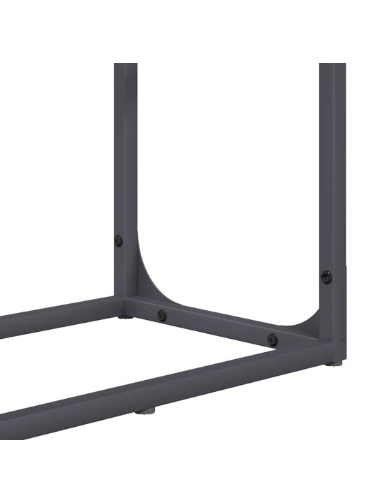 Polttopuut antrasiitti 60x25x100 cm kylmävalssattu teräs