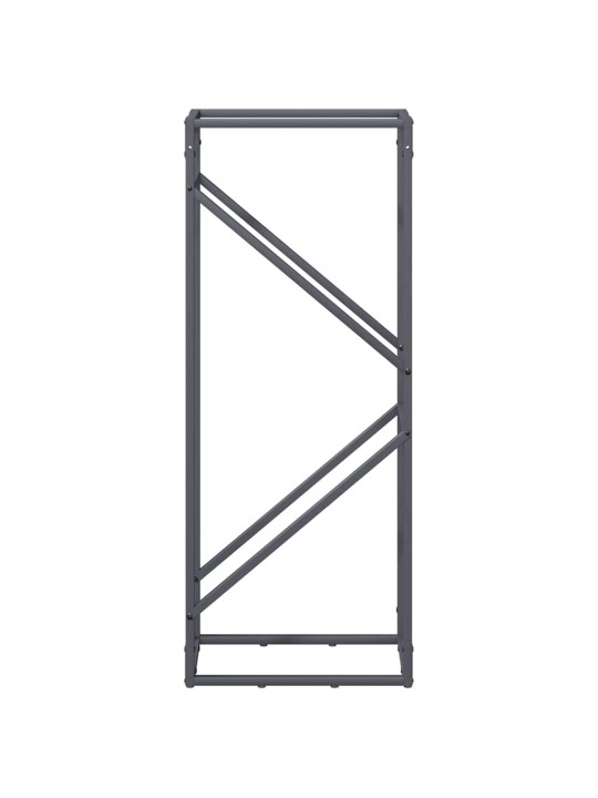 Polttopuut antrasiitti 40x25x100 cm kylmävalssattu teräs