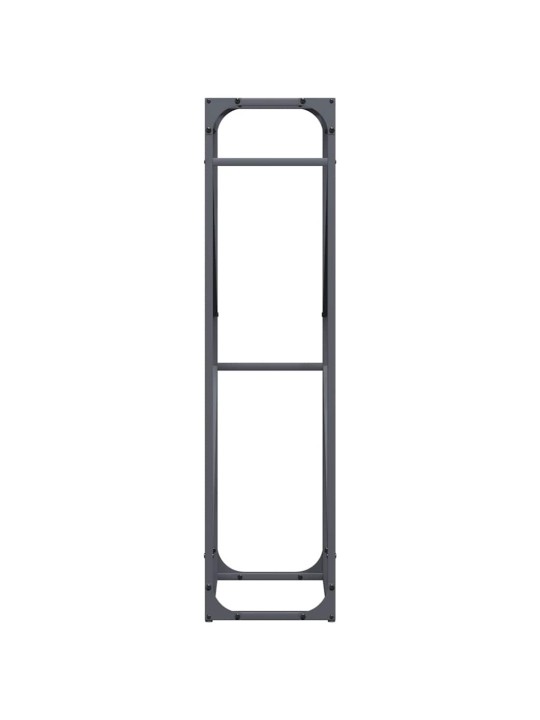 Polttopuut antrasiitti 40x25x100 cm kylmävalssattu teräs