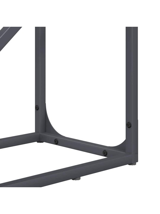 Polttopuut antrasiitti 40x25x100 cm kylmävalssattu teräs