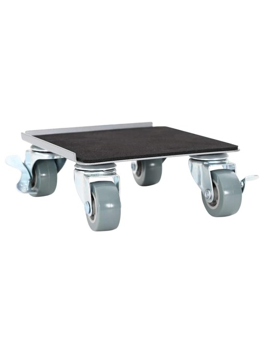 Huonekalurullat 4 kpl nostimella 13,5x13,5x6 cm Teräs 1300 kg