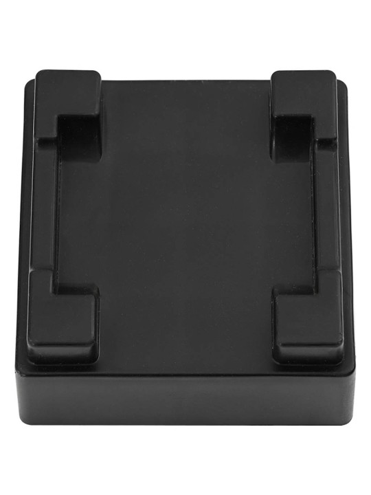 Huonekalurullat 4 kpl nostimella musta 13,5x13,5x4,2 cm 300 kg