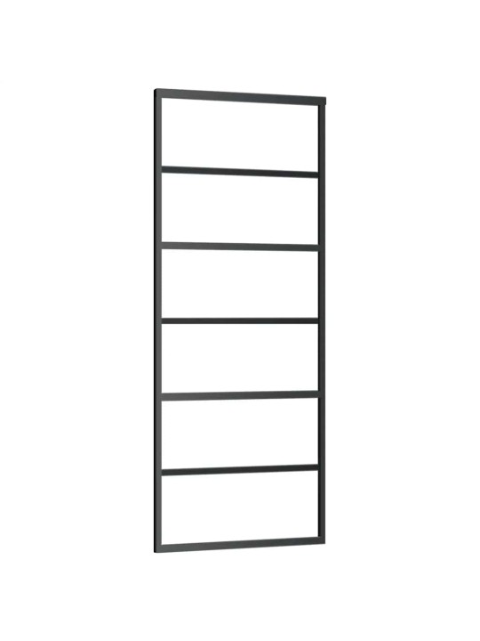 Liukuovi asennustarvikkeilla 76x205 cm ESG lasi ja alumiini