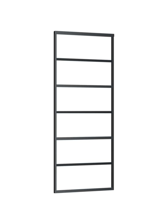 Liukuovi asennustarvikkeilla 76x205 cm ESG lasi ja alumiini