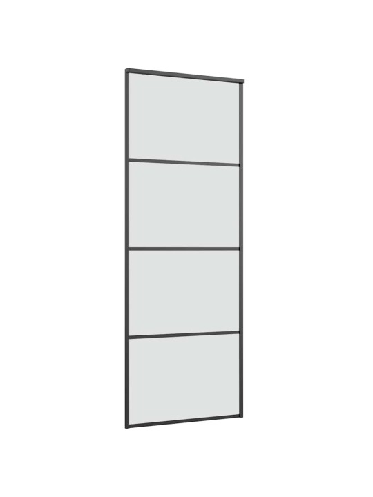 Liukuovi asennustarvikkeilla 76x205 cm ESG lasi ja alumiini