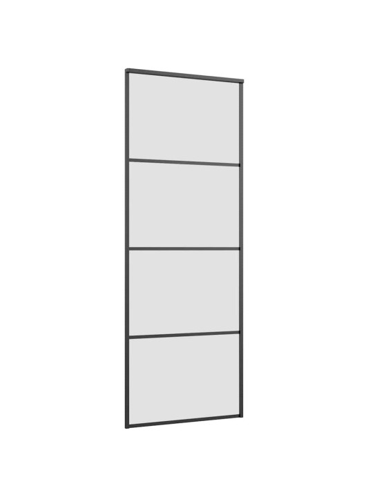 Liukuovi asennustarvikkeilla 76x205 cm ESG lasi ja alumiini