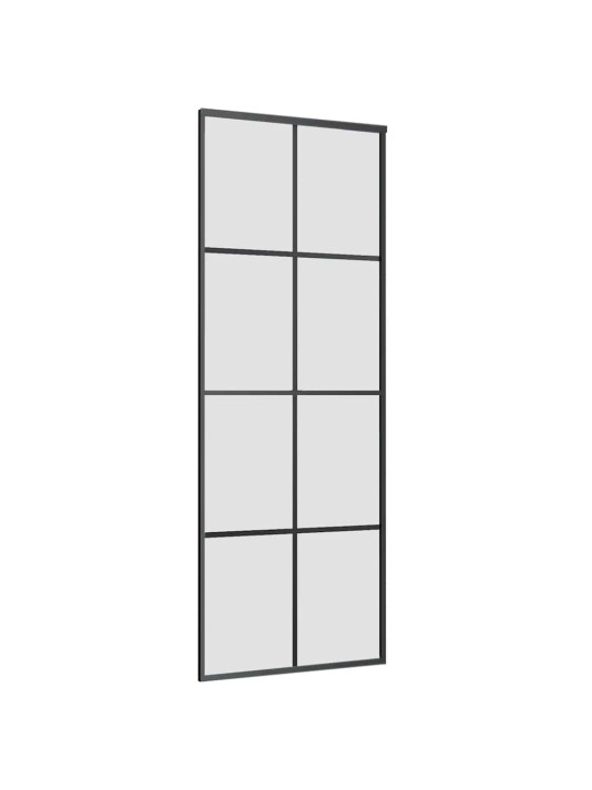Liukuovi asennustarvikkeilla 76x205 cm ESG lasi ja alumiini