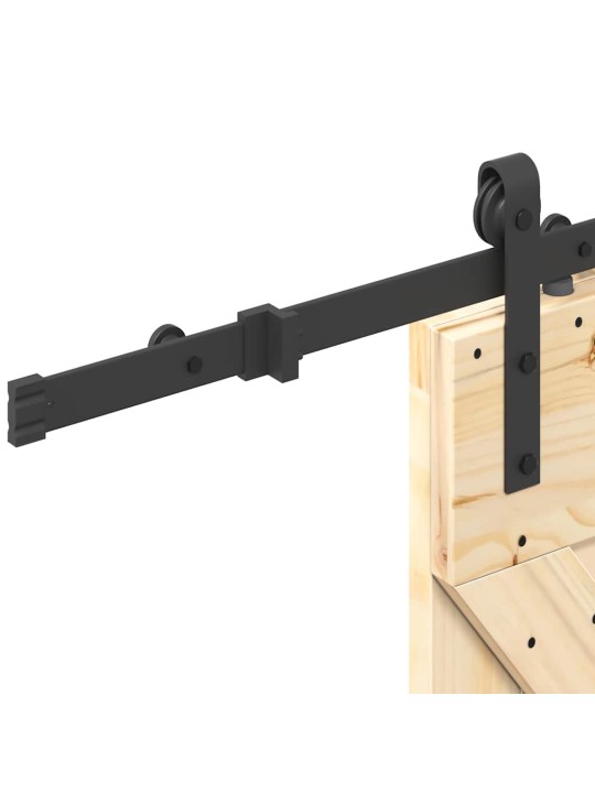 Liukuovi asennustarvikkeineen 70x210 cm täysi mänty