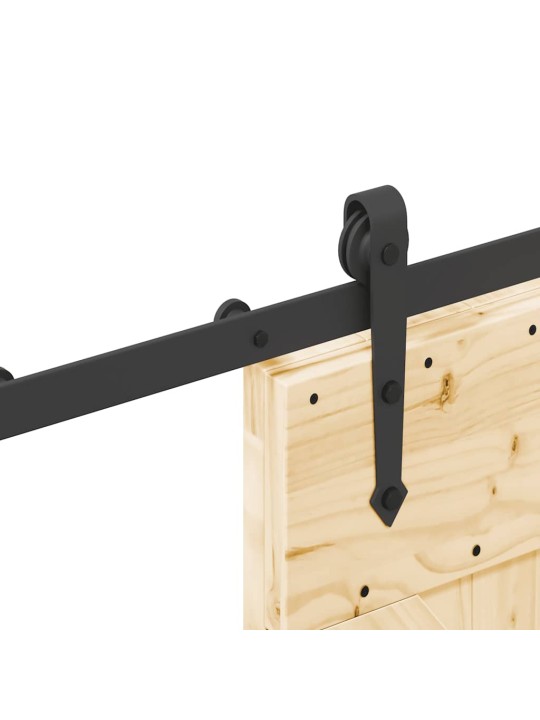 Liukuovi asennustarvikkeineen 85x210 cm täysi mänty