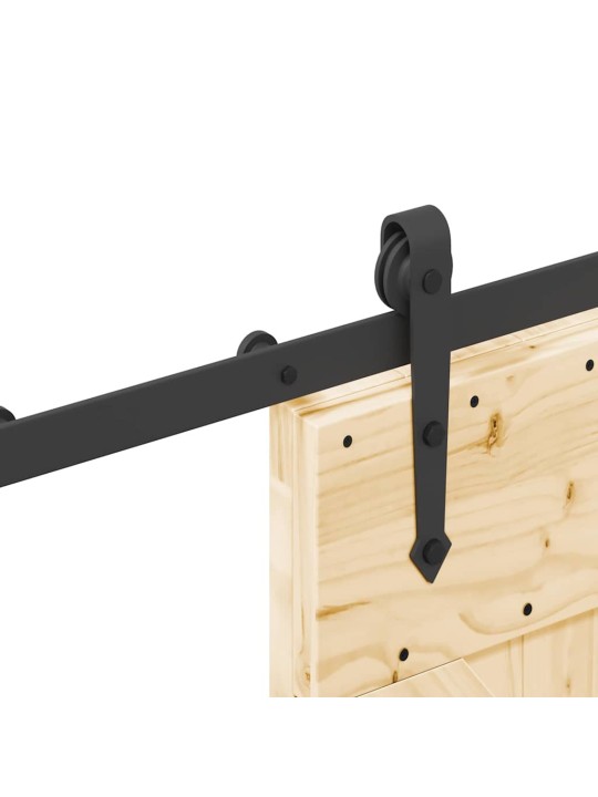 Liukuovi asennustarvikkeineen 70x210 cm täysi mänty