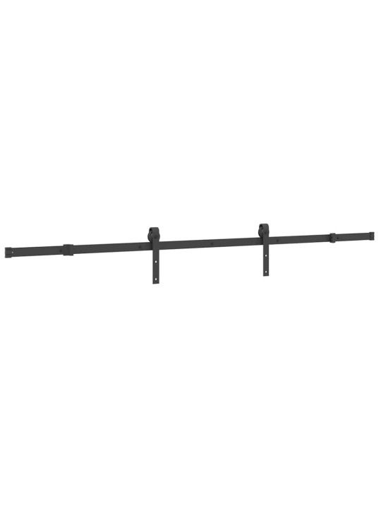 Liukuovi asennustarvikkeineen 100x210 cm täysi mänty