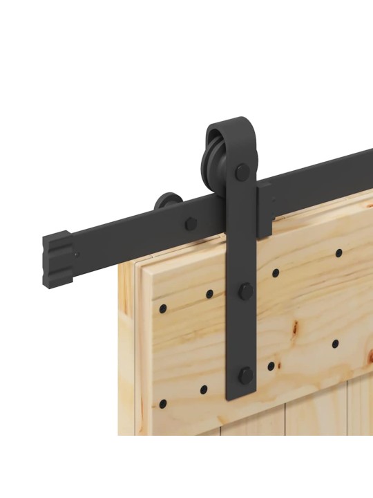 Liukuovi asennustarvikkeineen 70x210 cm täysi mänty