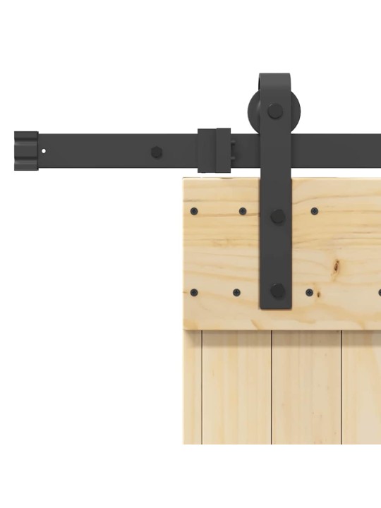 Liukuovi asennustarvikkeineen 70x210 cm täysi mänty
