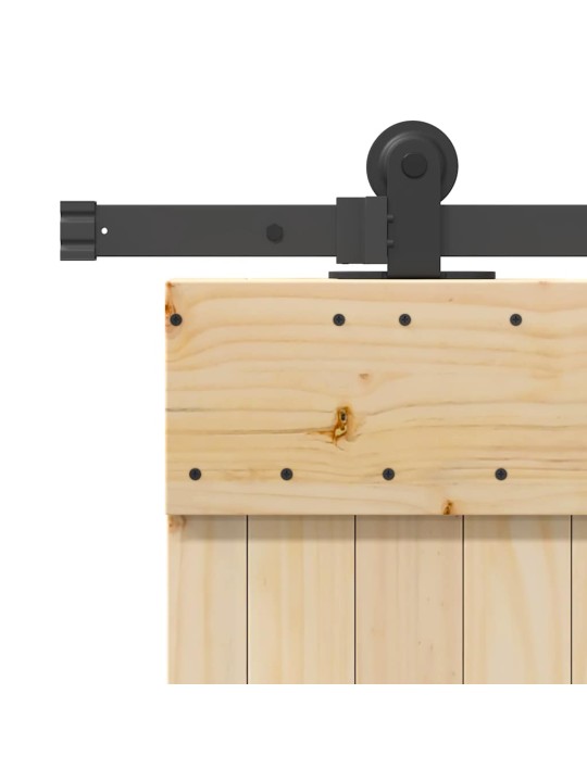 Liukuovi asennustarvikkeineen 70x210 cm täysi mänty