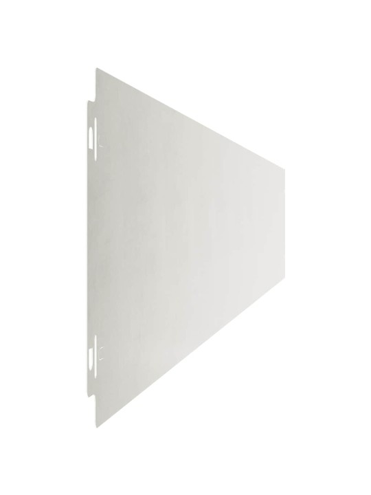 Nurmikon reunalistat 30 kpl 15x103 cm ruostumatonta terästä