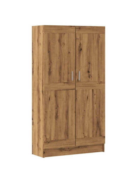 Kirjakaappi artesaani tammi 82,5x30,5x150 cm tekninen puu