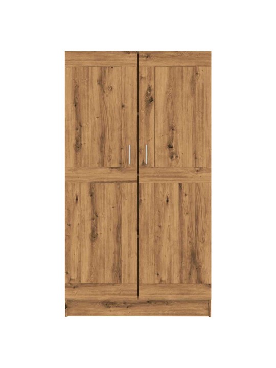 Kirjakaappi artesaani tammi 82,5x30,5x150 cm tekninen puu