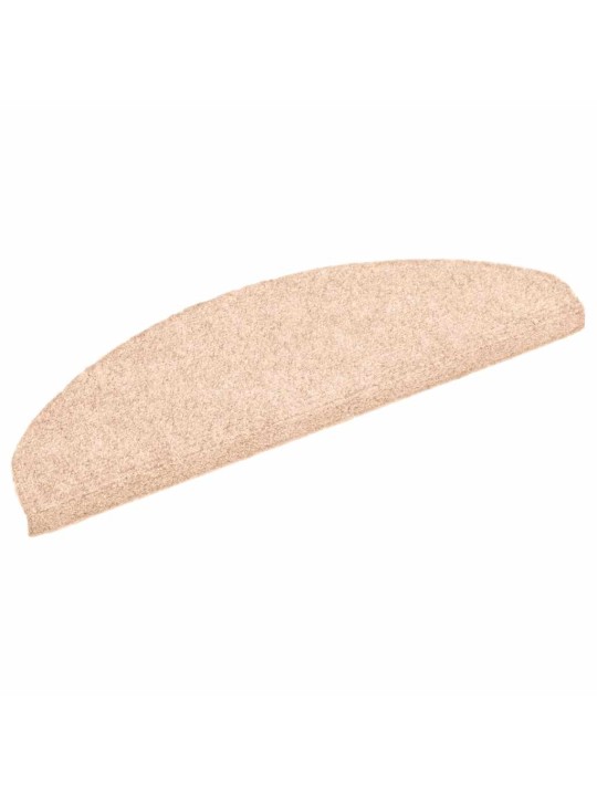 Portaiden matot itsekiinnittyvät 30 kpl kerma 65x21x4 cm