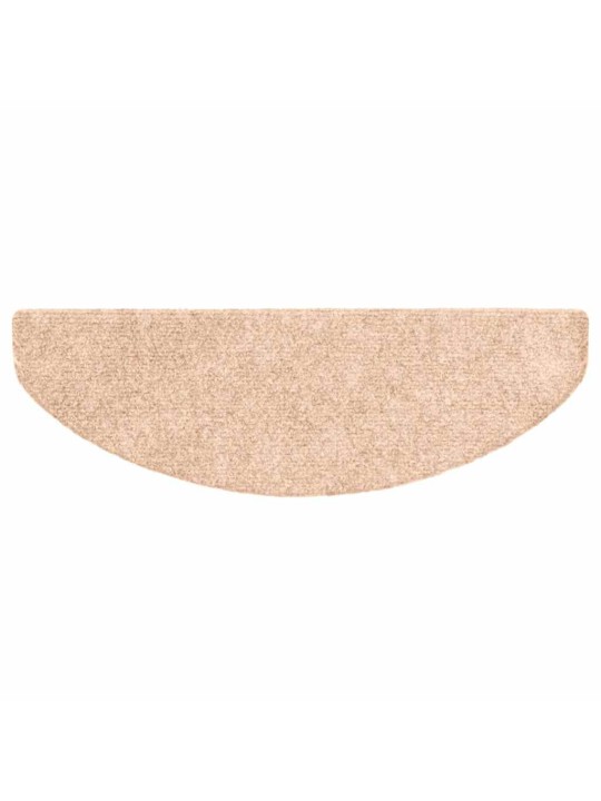 Portaiden matot itsekiinnittyvät 30 kpl kerma 65x21x4 cm