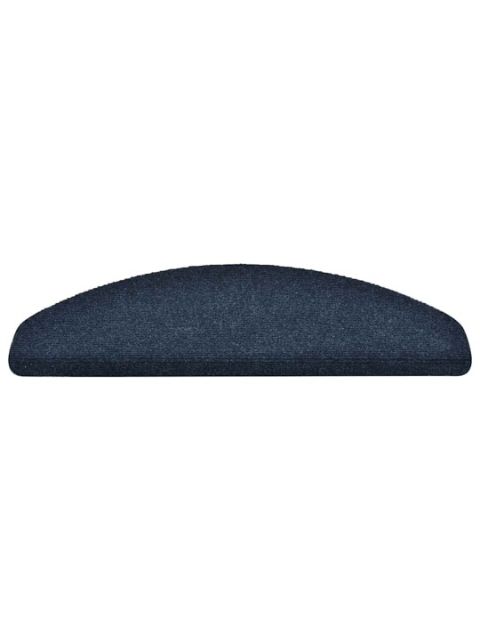 Itsekiinnittyvät porrasmatot 30 kpl navy 65x21x4 cm