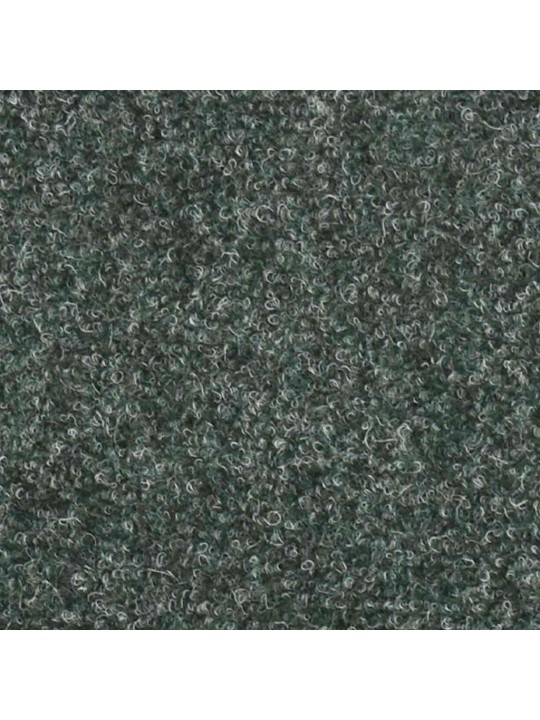 Itsekiinnittyvät porrasmatot 30 kpl vihreä 65x21x4 cm