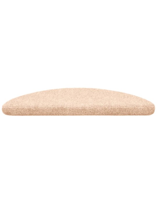 Itsekiinnittyvät porrasmatot 20 kpl kerma 56x17x3 cm