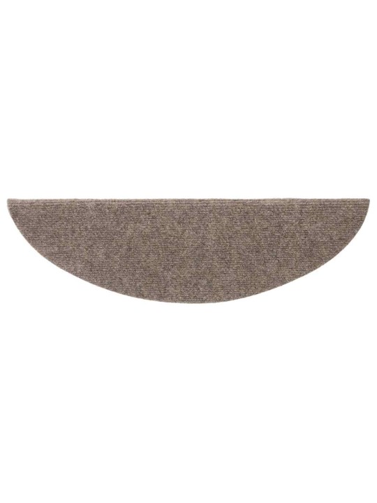 Porrasmatot itsekiinnittyvät 20 kpl beige 56x17x3 cm