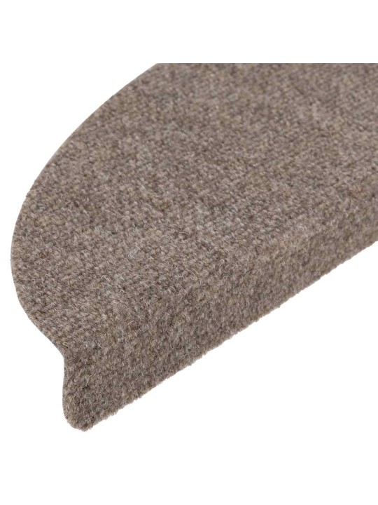 Porrasmatot itsekiinnittyvät 20 kpl beige 56x17x3 cm