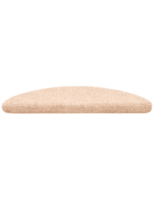Itsekiinnittyvät porrasmatot 30 kpl kerma 56x17x3 cm