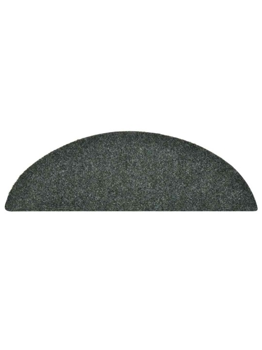 Itsekiinnittyvät porrasmatot 20 kpl vihreä 56x17x3 cm