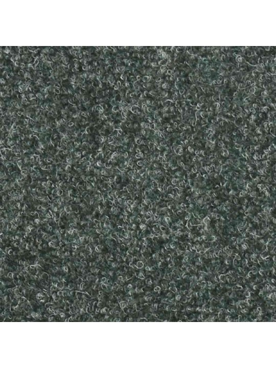 Itsekiinnittyvät porrasmatot 20 kpl vihreä 56x17x3 cm